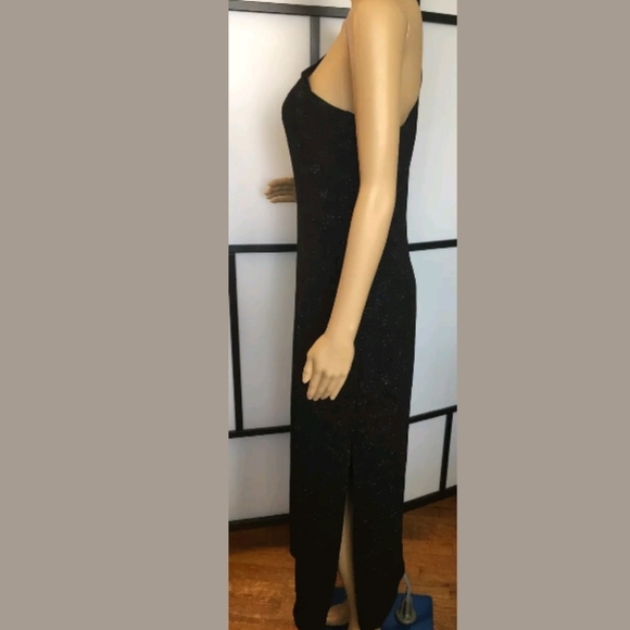 Ronni Nicole Black One Shoulder Bodycon Dress 6P - Picture 4 of 7